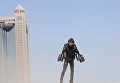 Полет Железного человека на выставке в Дубаи