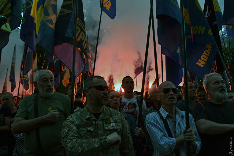 Марш националистов в Одессе, 3 мая 2018
