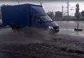 Улицы Кременчуга затопило после града с ливнем