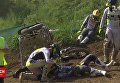 Действующий чемпион мира по мотокроссу, спортсмен из Нидерландов Этьен Бакс травмировался в Черновцах