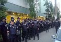 Пикет Интера: полиции существенно больше, чем националистов