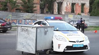 Атака ультрас на полицию в Днепре