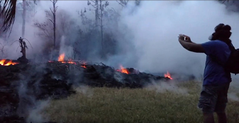 Последствия извержения вулкана на Гавайях