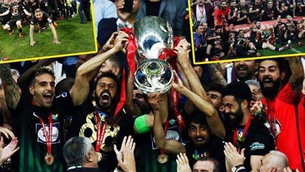 Футболисты турецкого клуба Акхисар