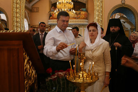 Фото предоставлено пресс-службой кандидата в президенты Украины Виктора Януковича