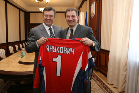 Фото предоставлено пресс-службой кандидата в президенты Украины Виктора Януковича 
