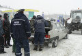 Чрезвычайная ситуация на дорогах Украины из-за снегопадов и ветра