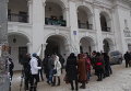 Захват неизвестными Гостиного двора в Киеве