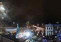 Главная новогодняя ель Украины зажглась на Майдане