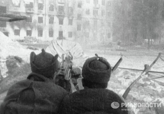 Уличные бои в Сталинграде