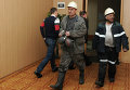 Работа штаба по чрезвычайной ситуации на шахте Воркутинская