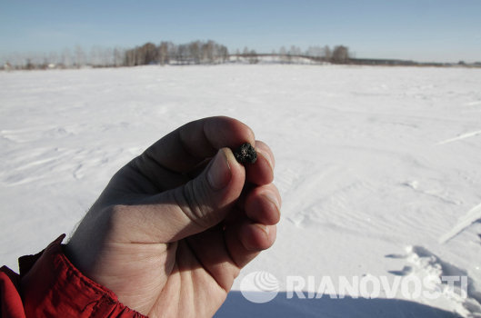 Осколки метеорита найдены в Челябинской области