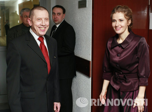Валерий Золотухин с супругой Ириной Линдт