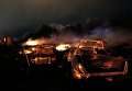 Пожар на заводе удобрений в Техасе