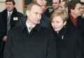 Владимир и Людмила Путины. 1990-е гг., Санкт-Петербург.