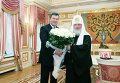 Встреча Виктора Януковича и патриарха Кирилла