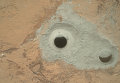 Марсоход Curiosity опробовал свой буровой инструмент