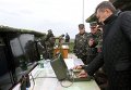 Виктор Янукович на демонстрационно-тактических учениях ВВС Украины