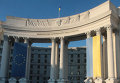 Флаги Украины и Европейского союза, архивное фото