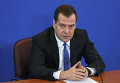 Дмитрий Медведев на заседании Совета глав правительств СНГ