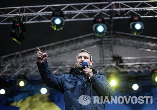 Виталий Кличко - митинг сторонников евроинтеграции Украины в Киеве