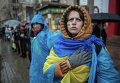 Митинг сторонников Партии регионов на Европейской площади в Киеве
