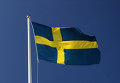 Шведский флаг. Архивное фото