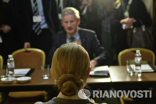 Встреча Юлии Тимошенко с Карлом Бильдтом