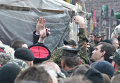 Потасовка во время Вече на Майдане Независимости
