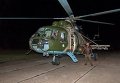 Вертолет на военном аэродроме Краматорска
