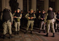 Военные учения в центре Киева