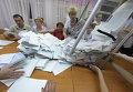 Подсчет голосов на внеочередных выборах президента Украины