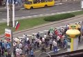 Шахтеры прошли маршем мира в Донецке