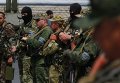 Батальон Восток приехал в Донецкую ОГА. Видео