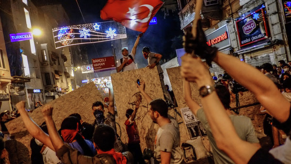 Протесты в Турции