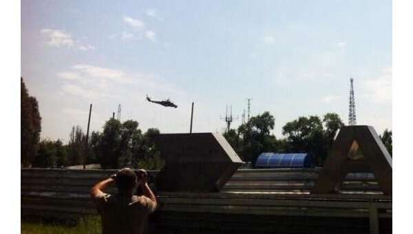 Ситуация в аэропорту Донецка. Архивное фото