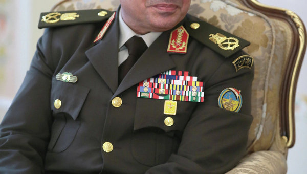 Министр обороны Египта  Абдель Фатах ас-Сиси
