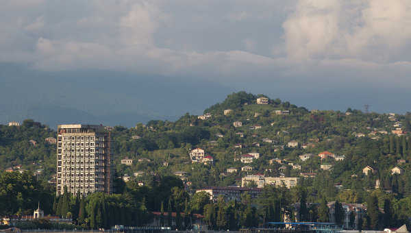 Вид на Сухум. Абхазия