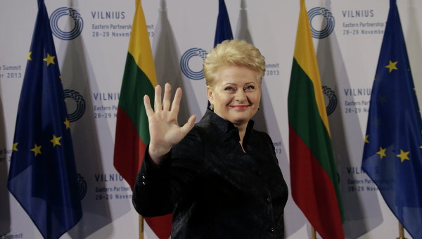 Президент Литвы Даля Грибаускайте - на саммите Восточного партнерства