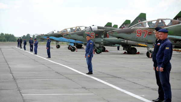 Экипажи российских ВВС. Архивное фото