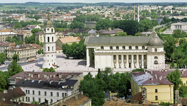 Вид на Вильнюс