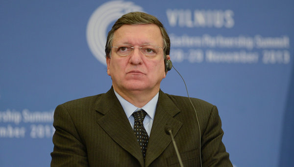 Глава Еврокомиссии Жозе Мануэл Баррозу - на саммите в Вильнюсе