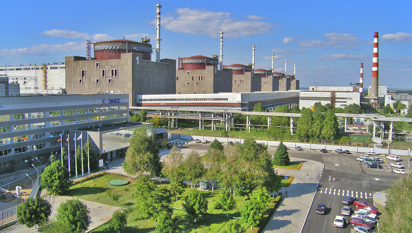 Запорожская АЭС. Архивное фото