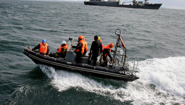 Поисково-спасательная группа на быстроходной лодке