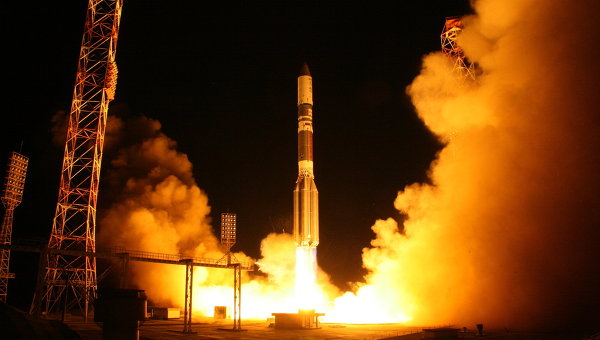 Запуск ракеты-носителя Протон-М. Архивное фото