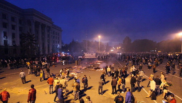 Ситуация в Одессе. 2 мая 2014. Архивное фото