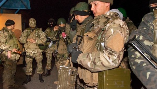 Военнослужащие отряда спецназначения ВС Украины