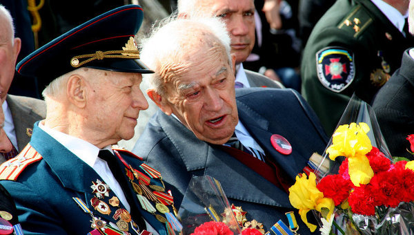 Ветераны в Днепре. Архивное фото