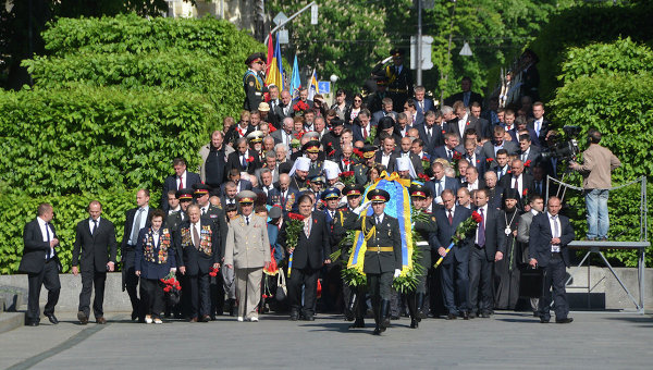 Мероприятия по случаю Дня Победы проходят в Киеве
