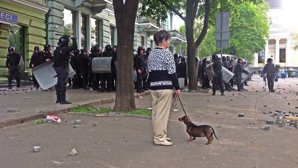 Столкновения в Одессе